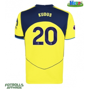Tottenham Hotspur Mohammed Kudus #20 Tredje Tröja 2025-26 Kortärmad